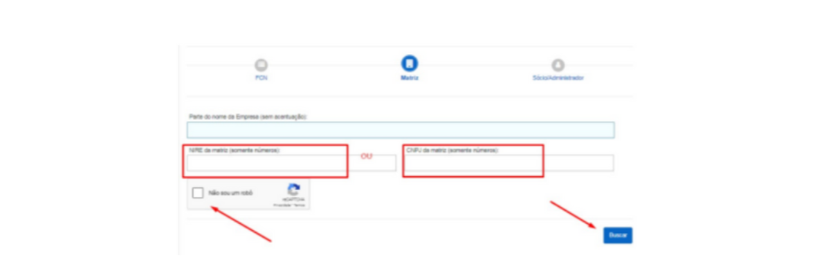 Formulário FCN para Arquivar Balanço